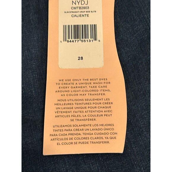 NYDJ Caliente Curves 360 Jeans Size 28 - Picture 4 of 5